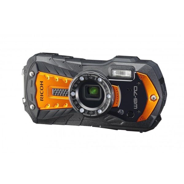 Ricoh WG-70 Amfibik Fotoğraf Makinesi (Turuncu)