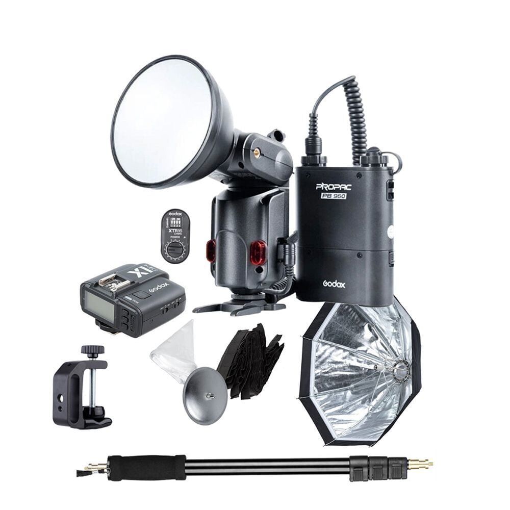 Godox WITSTRO 180W Mini Paraflash Full Set Canon