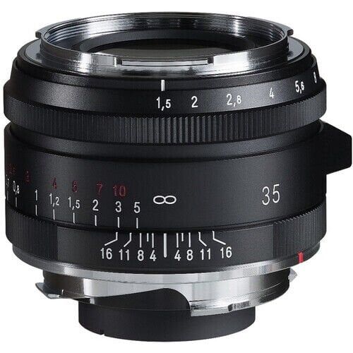 Voigtländer NOKTON 35mm F1.5 VM I (Siyah) AL lens Leica M Mount