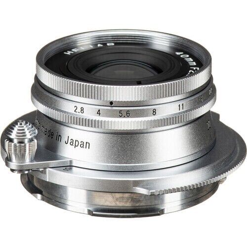 Voigtländer Heliar 40mm F2.8 Aspherical VM Leica M Mount Lens (Gümüş)