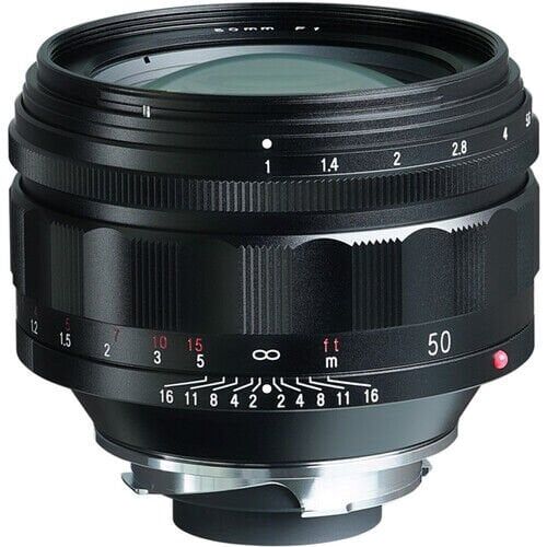 Voigtländer Nokton 50mm F1.0 Aspherical MC VM Leica M Mount Lens