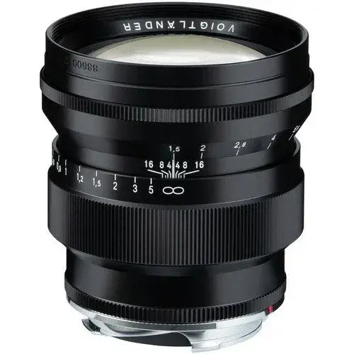 Voigtländer Nokton 75mm F1.5 VM Leica M Mount (Siyah)