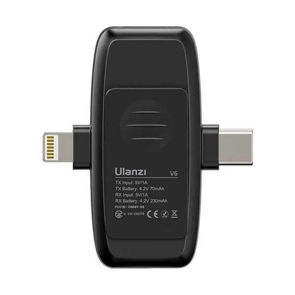 Ulanzi V6 3in1 Wireless Microphone
