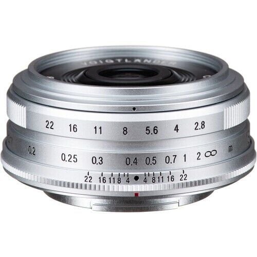 Voigtländer Color-Skopar 18mm F2.8 Fujifilm X Mount (Gümüş)