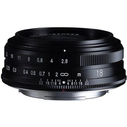 Voigtländer Color-Skopar 18mm F2.8 Fujifilm X Mount (Siyah)