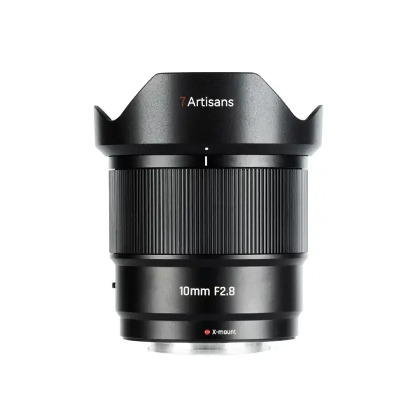 7Artisans AF 10mm APS-C f/2.8 Fuji (FX Mount) Lens Siyah