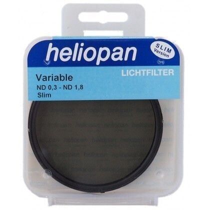 Heliopan 77mm Slim ND 0,3 - ND 1,8 Değişebilir filtre (1-6f stop)