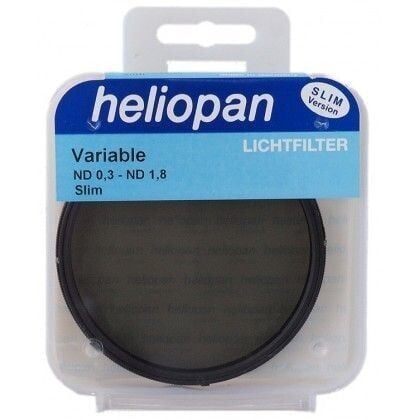 Heliopan 77mm Slim ND 0,3 - ND 1,8 Değişebilir filtre (1-6f stop)