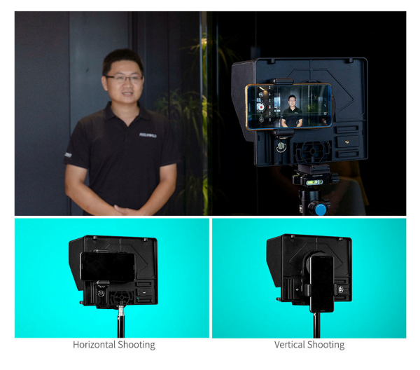 FeelWorld TP10 Taşınabilir 10 İnç Katlanır Teleprompter
