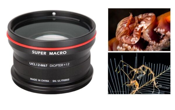 +12 UCL12-67 Makro Diopter (Süper Makro için)