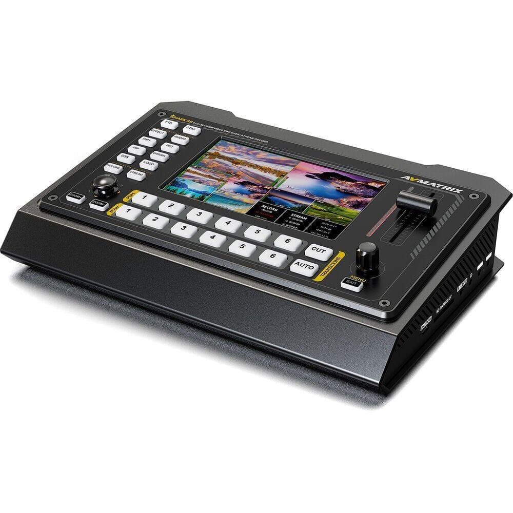 AVMatrix Shark S6 6-Channel HDMI/SDI Video Switcher