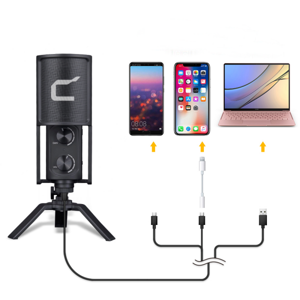 Comica STM-USB Stüdyo Mikrofonu (Tehşir Ürünü)