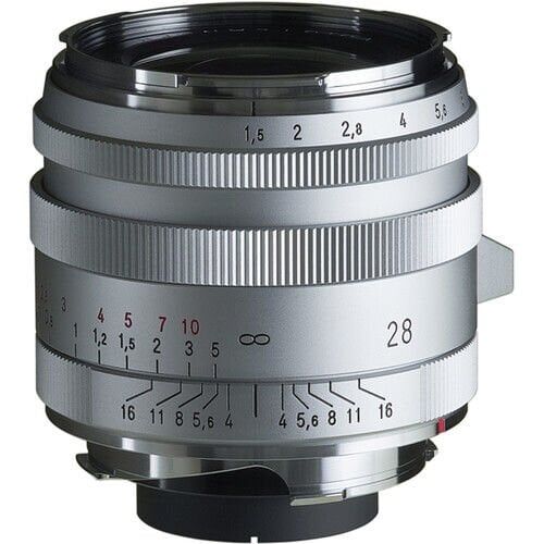 Voigtländer NOKTON Vintage Line I 28mm F1.5 (Silver) Leica M