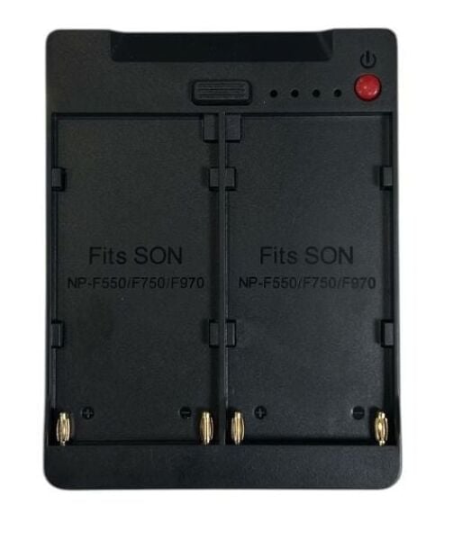 Andoer NPF-VM NP-F550 / F750 / F970 Piller için V-Montaj Dönüştürücü Adaptörü