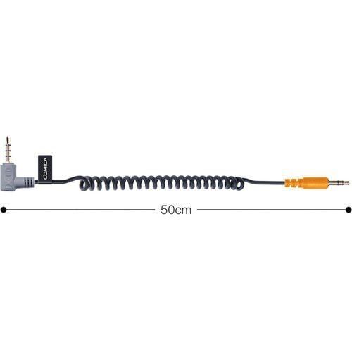 Comica CVM-D-SPX 3.5mm TRS TRRS Akıllı Telefefonlar için Kaplo