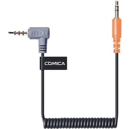 Comica CVM-D-SPX 3.5mm TRS TRRS Akıllı Telefefonlar için Kaplo