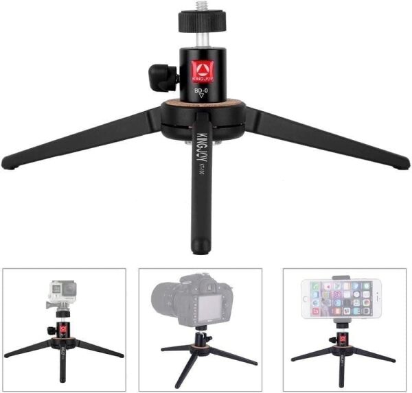Kingjoy KT-100+BD-0 Masa Üstü Tripod