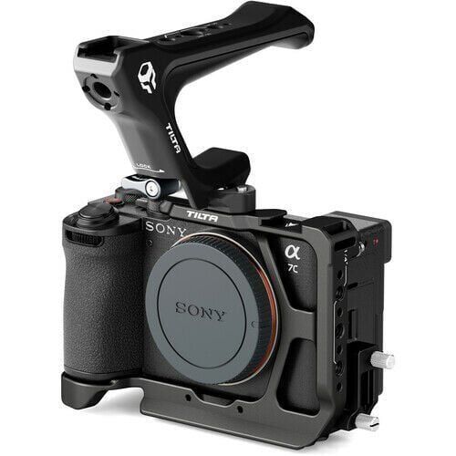 Tilta Half Camera Cage For Sony A7C II / A7C R Lightweight Kit - Black (TA-T60-B-B)