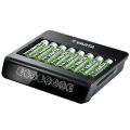 Varta 57681 LCD 8 'li (AA ve AAA) Pil Şarj Cihazı