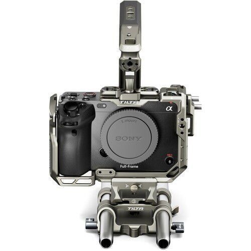 Tilta Camera Cage For Sony Fx3/Fx30 V2 Basic Kit - Titanium Gray  (TA-T16-A-TG)
