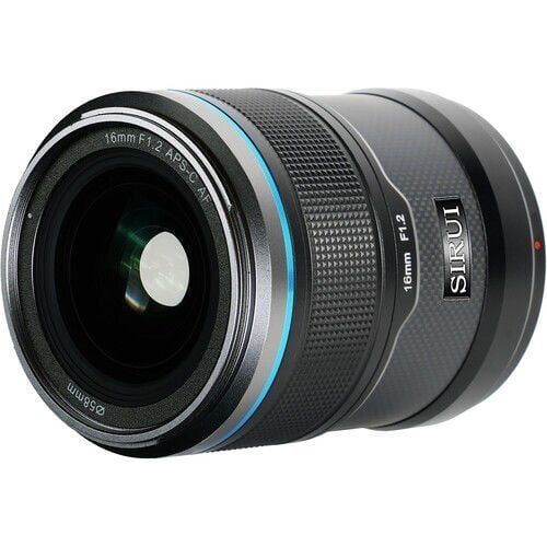 Sirui Sniper 16mm f/1.2 APS-C/S35 Auto-Focus Lens (X Mount, Siyah)