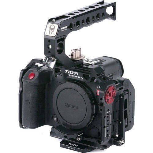 Tilta Camera Cage For Canon R5C Basic Kit - Black (TA-T32-A-B)