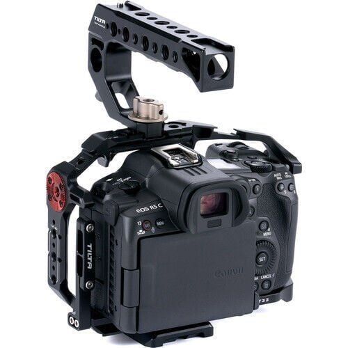Tilta Camera Cage For Canon R5C Basic Kit - Black (TA-T32-A-B)