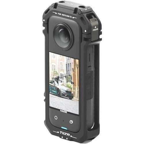 Tilta Full Camera Cage For Insta360 X3 - Black (TA-T41-FCC-B)