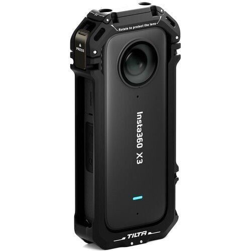 Tilta Full Camera Cage For Insta360 X3 - Black (TA-T41-FCC-B)
