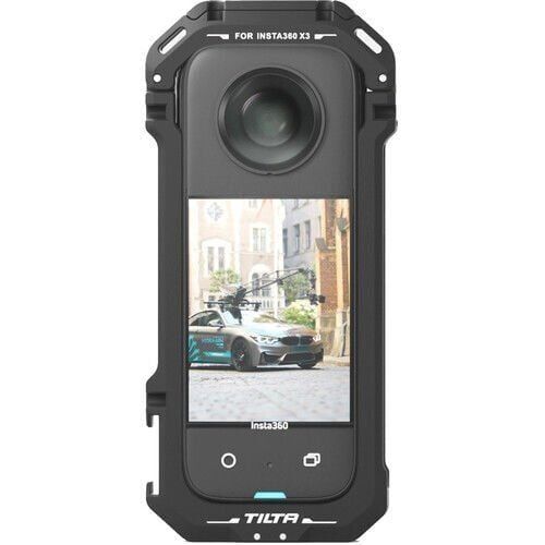 Tilta Full Camera Cage For Insta360 X3 - Black (TA-T41-FCC-B)