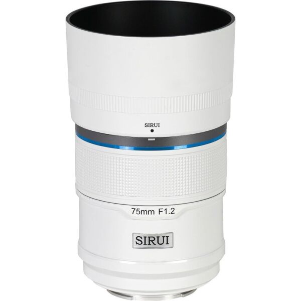 Sirui Sniper 75mm f/1.2 APS-C/S35 Auto-Focus Lens (X Mount, Beyaz)