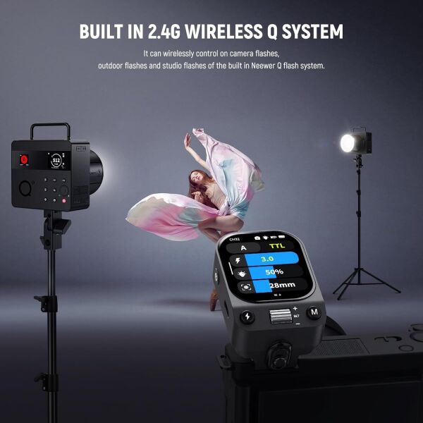 NEEWER QZ-S TTL Kablosuz Flaş Tetikleyici