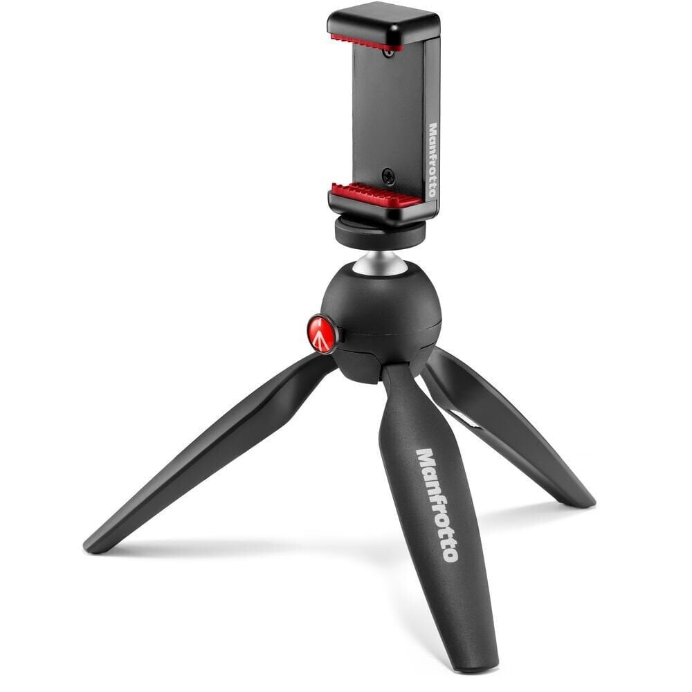 Manfrotto MKPIXICLMII-BK MII  Mini Tripod Bk W/Phone Cl