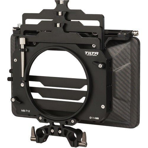 Tilta 4*5.65 Carbon Fiber Matte Box(Clamp-On)110mm Lens Adapter Ring İncluded  (MB-T12)