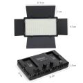 Mamen Panel Led Pro600 Bicolor kamera üstü Işık