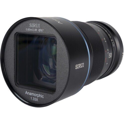 Sirui 50mm F1.8 1.33x APS-C Anamorfik Lens (E Mount)
