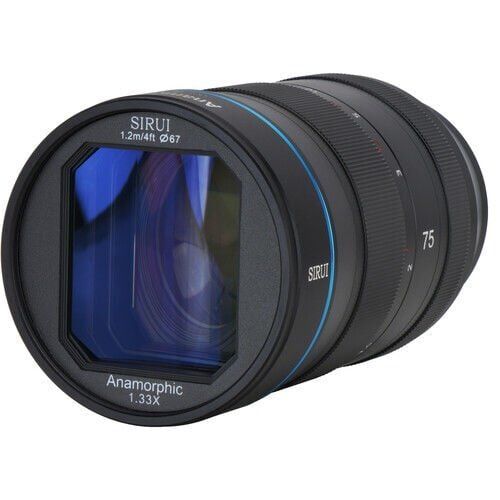 Sirui 75mm F1.8 1.33x APS-C Anamorfik Lens (MFT Mount)