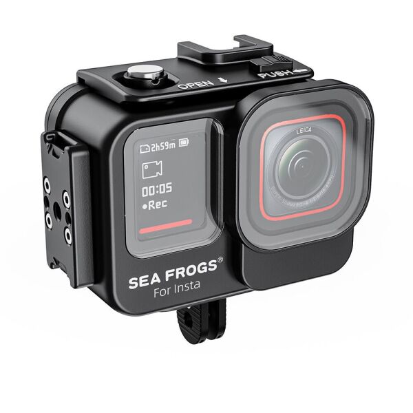 Sea Frogs Insta360 Ace Pro 2 için Alüminyum Kabin (60 metrelik)