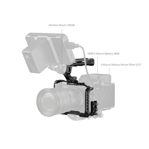SmallRig Nikon ZR 5647 için Kafes Kiti
