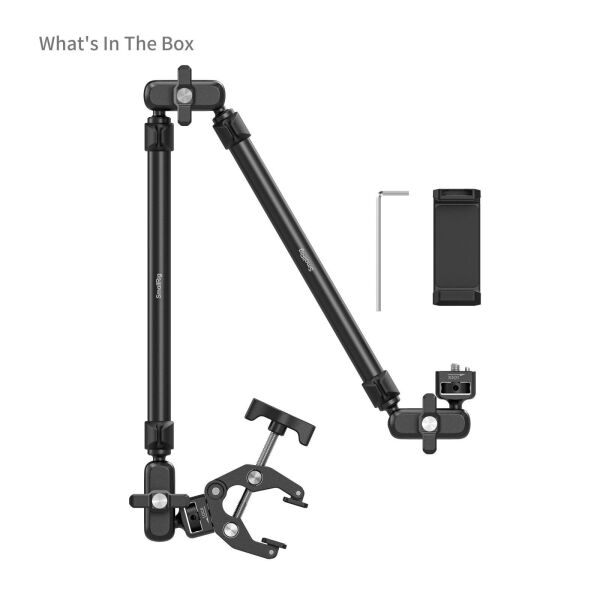 SmallRig 5625 Masaüstü Sihirli Kol Yengeç Şeklinde Kelepçe Kiti