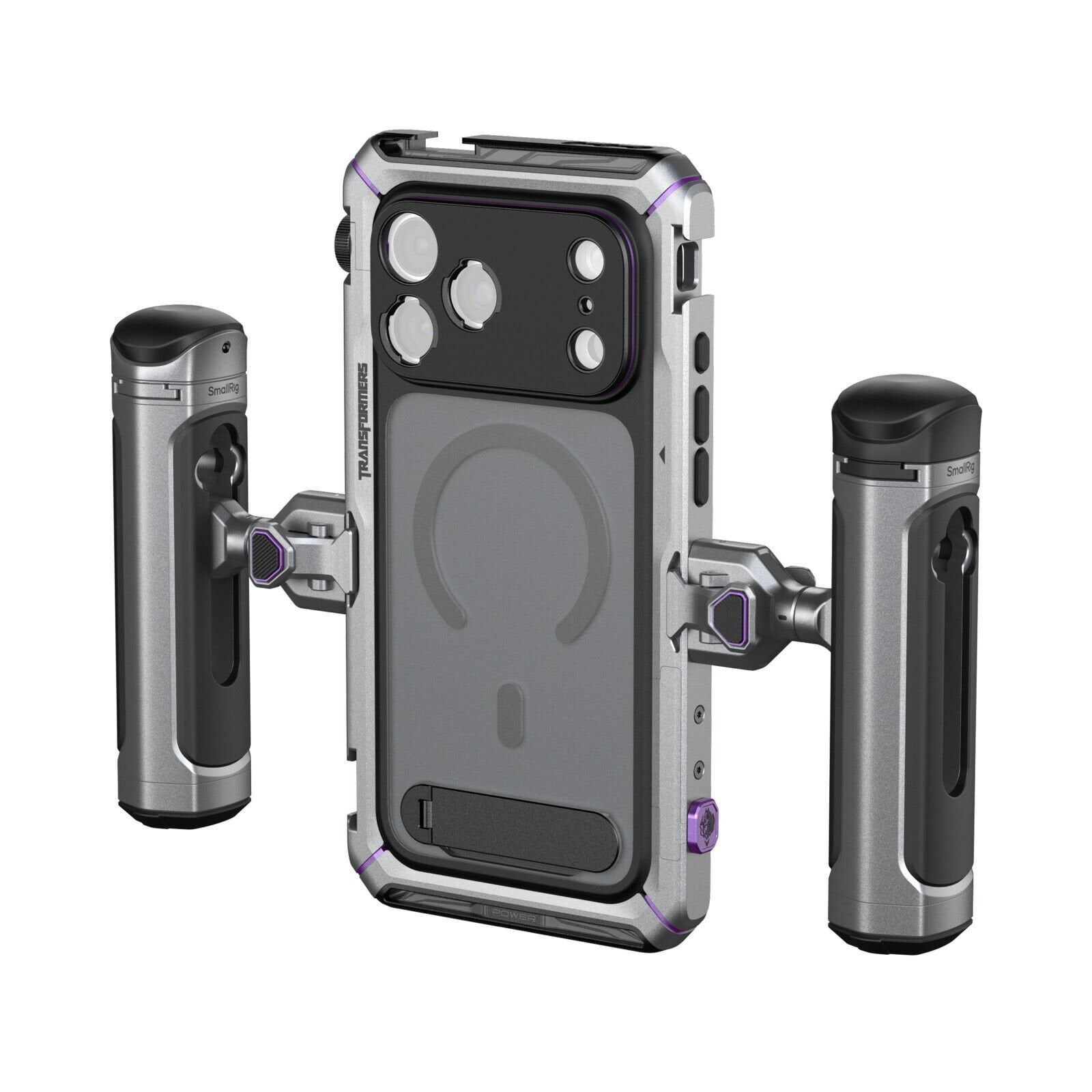SmallRig 5584 Megatron Edition iPhone 17 Pro Max için Çift El Tipi Mobil Cihaz Kiti