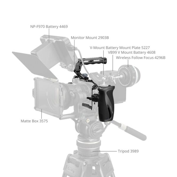 SmallRig 5468 Nikon ZR (Gelişmiş Sürüm) için Kafes Kiti