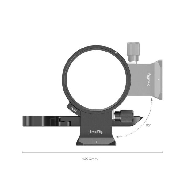 SmallRig 4148 Sony α7R V / α7 IV / α7S III / α7R IV için Dönebilen Yataydan Dikeye Montaj Plakası Kiti