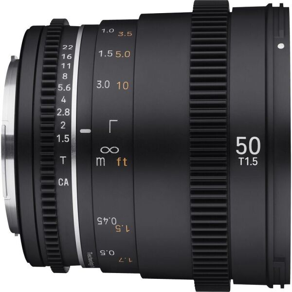 SAMYANG 50mm T1.5 Mark II Fujifilm X Mount Cine Lens