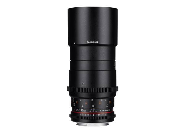 Samyang 100mm T3.1 ED UMC Canon EF Makro Cine Lens