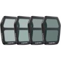 Freewell DJI Air 3S Filters Split ND/PL 4 Pack