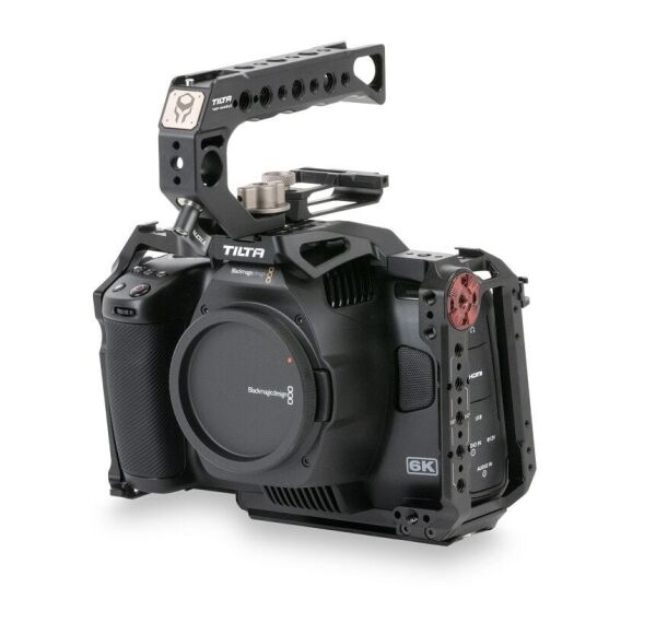 Tilta TA-T11-B-B BMPCC 6K Pro/G2 için Kamera Kafes Kiti