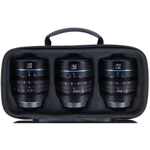 Sirui Night Walker T1.2 S35 Fujifilm X Mount Cine Prime 3'lü Lens Kit