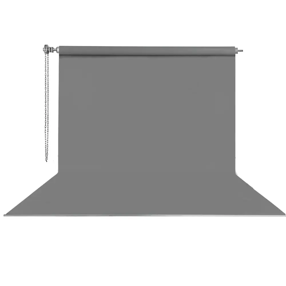 Fotexon 270X580 cm Gri Fon Perde Seti