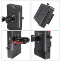 SmallRig 3202B V Montajlı Pil Adaptör Plakası Kelepçeli